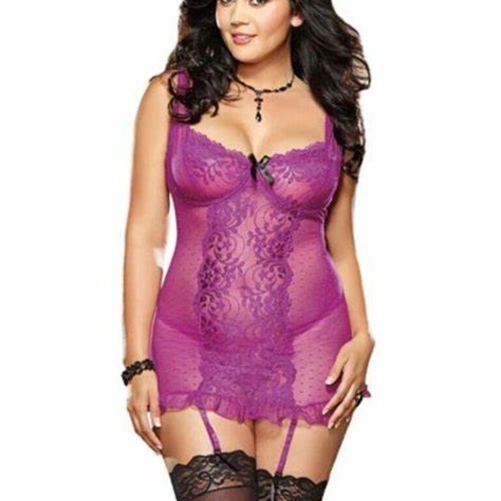 Dreamgirl Underwire Garter Slip